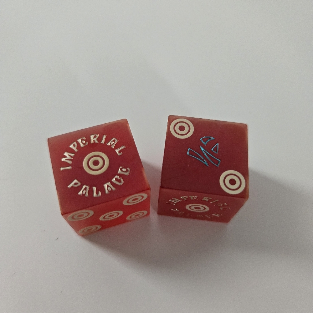 2 Casino Dice Imperial Palace Las Vegas